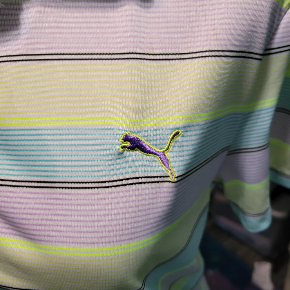 Puma Active Wear Polo Women's Size Large - Picture 4 of 6